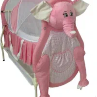 فروش گهواره و پشه بند نوزاد در حد نو