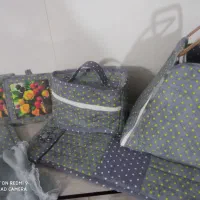 یک عدد سرویس آشپزخانه عروس|سفره، حوله، دستمال آشپزخانه|قم, علی آباد سعدگان|دیوار