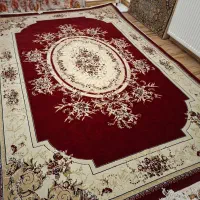 فرش ۶ متری سالم نگین مشهد لاکی رنگ|فرش|تنکابن, |دیوار