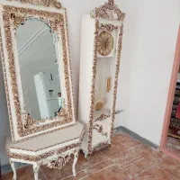 ست آینه و ساعت و یه آینه ناخونی