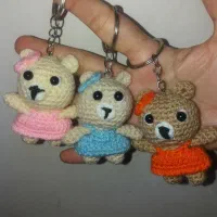 آویز خرسی خانم