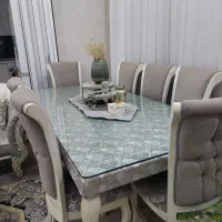 میز نهار خوری ۸ نفره|میز و صندلی غذاخوری|سبزوار, قصبه شرقی|دیوار