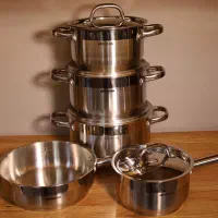 سرویس قابلمه ۹پارچه استیل عرشیا