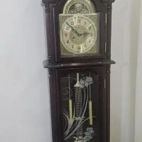 ساعت ایستاده تمام چوب