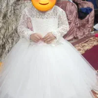 لباس عروس دخترانه زیبا فقط یکبار پوشیده شده