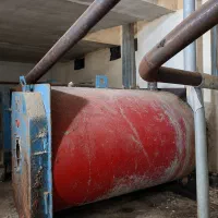 دیگ بخار مخزن اب