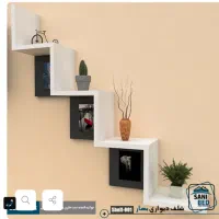 استند دیواری تمام ام دی اف|کتابخانه، شلف، قفسههای دیواری|قنوات, |دیوار