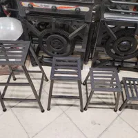 چهارپایه فلزی چهار پایه ۴ پایه ۴پایه|صندلی و نیمکت|مشهد, پنجتن|دیوار