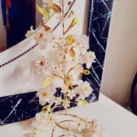 گل کریستال|گل مصنوعی|یاسوج, |دیوار