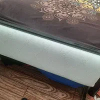 تخت فلزی یه نفره|تخت و سرویس خواب|قم, سراجه (۱۵ خرداد)|دیوار