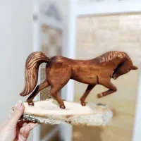 اسب چوبی دست ساز