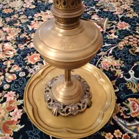 چراغ لمپا برنجی خورشید اصل|لامپ و چراغ|گرگان, |دیوار