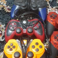 فروش ۵ عدد دسته بازی کامپیوتر|کنسول، بازی ویدئویی و آنلاین|کرمانشاه, |دیوار