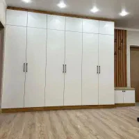 طبقه بندی کمد دیواری ام دی اف سفید با کیفیت عالی