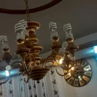 لوستر برنجی|لوستر و چراغ آویز|کرج, عظیمیه|دیوار