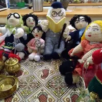 عروسکهای تزیینی و بافت برای میز هفت سین و شب یلدا|صنایع دستی و سایر لوازم تزئینی|تهران, بلوار کشاورز|دیوار
