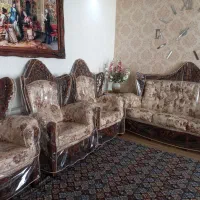 مبلمان سلطنتی ۹ نفره با چوب راش