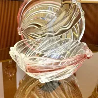 کاسه و بشقاب بزرگ کریستال والتر اصل المان