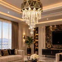 لوستر الماس سایز 45