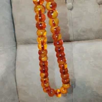 معاوظه تسبیح کهربای قیچی بر