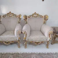 مبلمان سلطنتی منبت کاری|مبلمان خانگی و میز عسلی|اسلام‌شهر, باغ فیض|دیوار