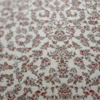 سه تخته فرش گل ابریشم بادیزاین ۱۵۰۰