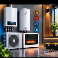 تعمیرات آبگرمکن ،پکیج،بخاری،پمپ آب،شیرآلات