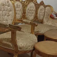 مبل سلطنتی  طلایی|مبلمان خانگی و میز عسلی|شیراز, قلات|دیوار