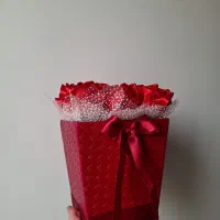 باکس گل رز سرخ