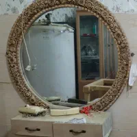 صندلی اینه ارایشگاه زنانه|آرایشگاه و سالن‌های زیبایی|شاهنجرین, |دیوار