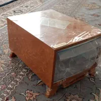 سطل برنج ۶ تا ۷ کیلو برنج میگیره چوبش عالی