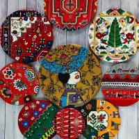 بشقاب|ظروف سرو و پذیرایی|تبریز, |دیوار