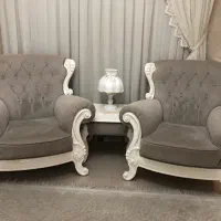 مبل هفت نفره با دوتا عسلی|مبلمان خانگی و میز عسلی|رودهن, |دیوار