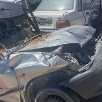 پراید تصادفی