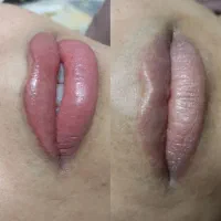 میکرو فیبروز خط چشم دائم بن مژه شیدینگ لب قاب سایه