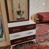 درآور سه کشو همراه با آینه