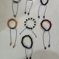 دستبند و کش مو و گل