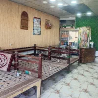 تخت قهوه خانه غرق اباد|تخت و سرویس خواب|نوبران, |دیوار