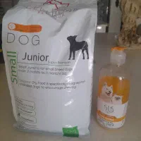 غذای سگ وشامپو وحصار فلزی پارک سگ