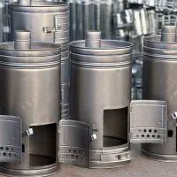 بخاری هیزمی چوبسوز ارتفاع۸۰سانت کشوخور و ساده|بخاری، هیتر، شومینه|تهران, شادآباد|دیوار