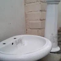 روشویی پایه دار|لوازم سرویس بهداشتی|رویان, |دیوار