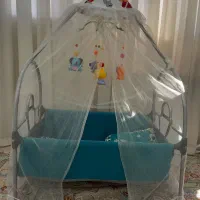 گهواره نو اسپورت دختر وپسر.پایه هم ثابت هم تاب دار