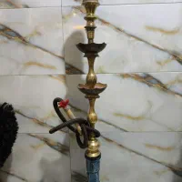 قلیان برنجی عربی|صنایع دستی و سایر لوازم تزئینی|تبریز, |دیوار