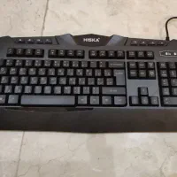 کیبورد گیمینگ هیسکا ، سوییچ ممبران ، RGB دکمه جدا|قطعات و لوازم جانبی رایانه|تهران, تهرانپارس جنوبی|دیوار