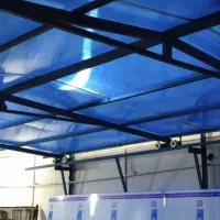 سایبان و سقف سبک ایرانیت و پلی کربنات ثابت و متحرک