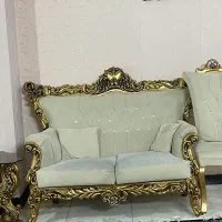 مبل ۸ نفره با دو صندلی میزبان فوریی|مبلمان خانگی و میز عسلی|کهریزک, |دیوار