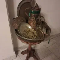 ظرف دوران قبل قاجار با پایه میز