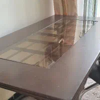 میزنهار خوری چوبی ۶ نفره