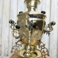سماور ذغالی|سماور، چایساز، قهوهساز|باسمنج, |دیوار