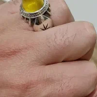 انگشتر نقره عقیق شرف شمس